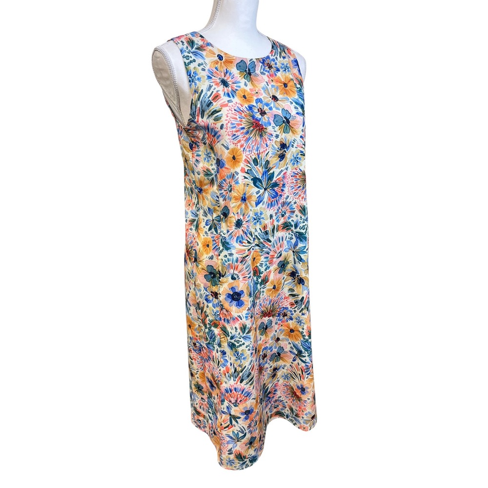 RipSkirt Hawaii Sleeveless Dress XS Surfer Floral Beach Tropical Vacation Aloha